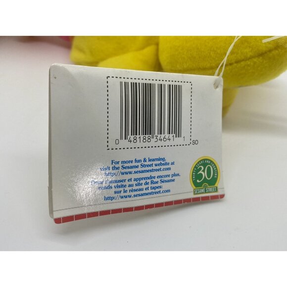 Tyco Sesame Street Beans Big Bird Plush NWT New 1997 30th Anniversary - Picture 5 of 5